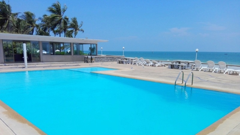 Fully Furnished Sea View Beach Front Townhouse Located in Central Hua Hin